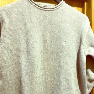 Men’s U.S. size Medium Gray sweater. 100% Cotton